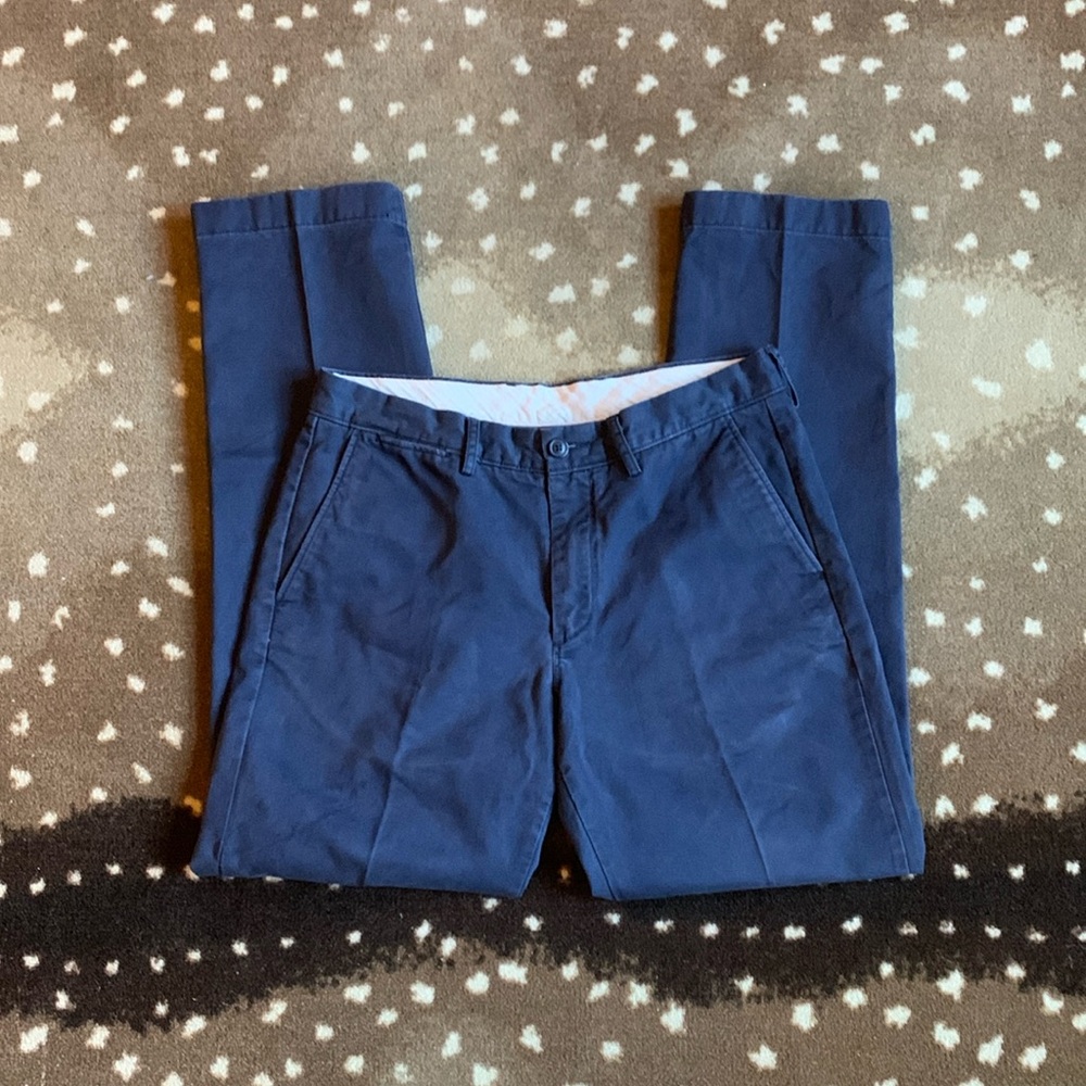 J Crew Men’s Navy Dress Slacks 32x32